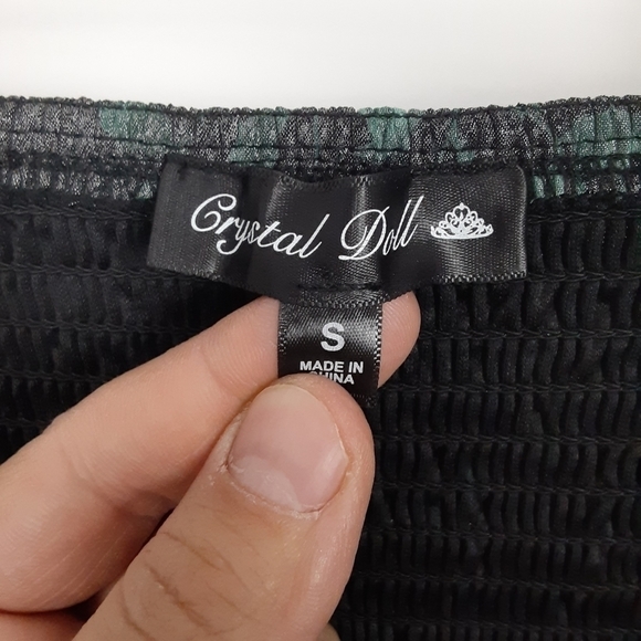 New Crystal Doll Boho Vibes Floral Dress Size Small - Picture 7 of 10